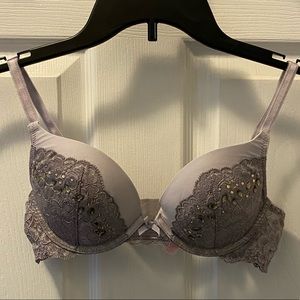 EUC Victoria SecretDream Angel Rhinestone bra
